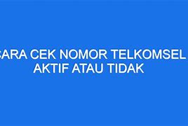 Telkomsel Nomor Tidak Diketahui